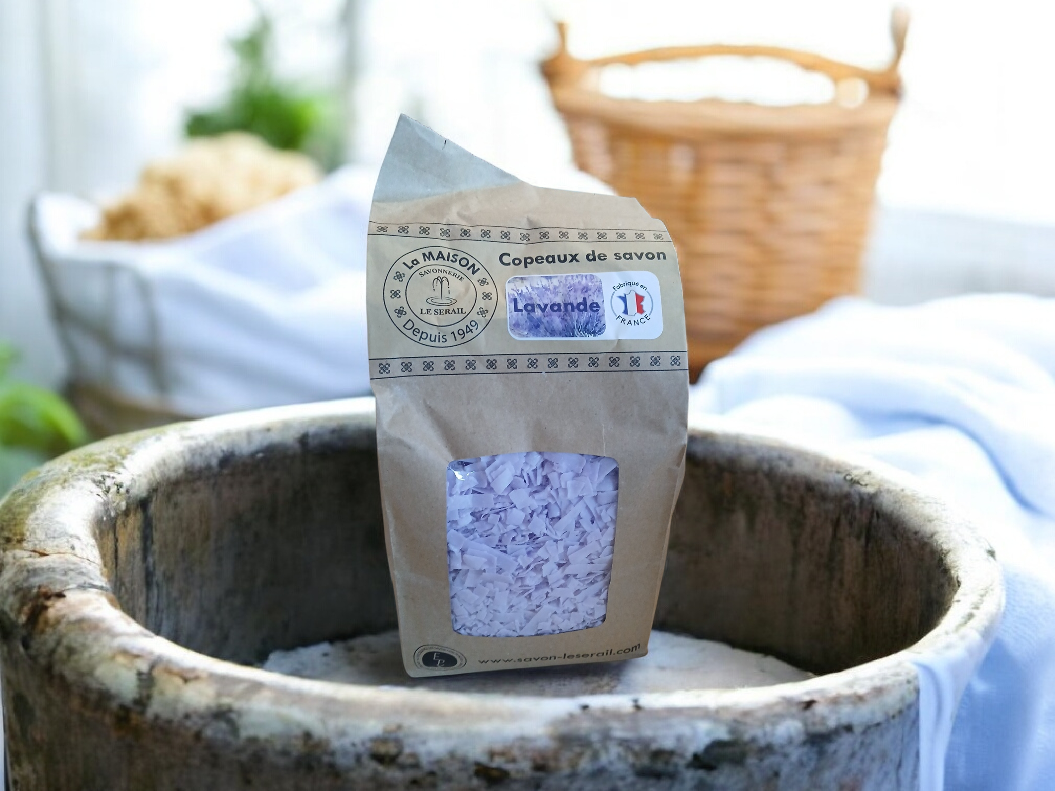 Escamas de jabón de Marsella- lavanda