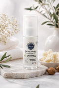 Sérum facial y contorno de ojos con leche de burra ecológica y manteca de karité – 30 ml