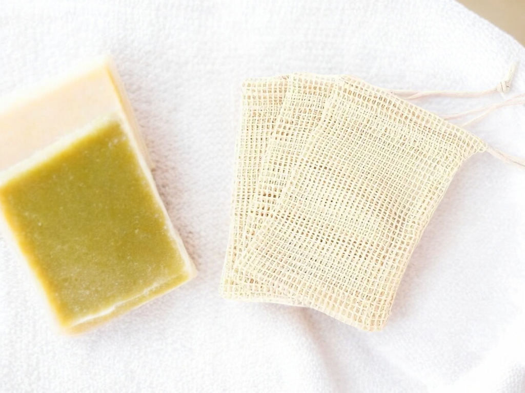 Bolsita de Algodón organico con cierre