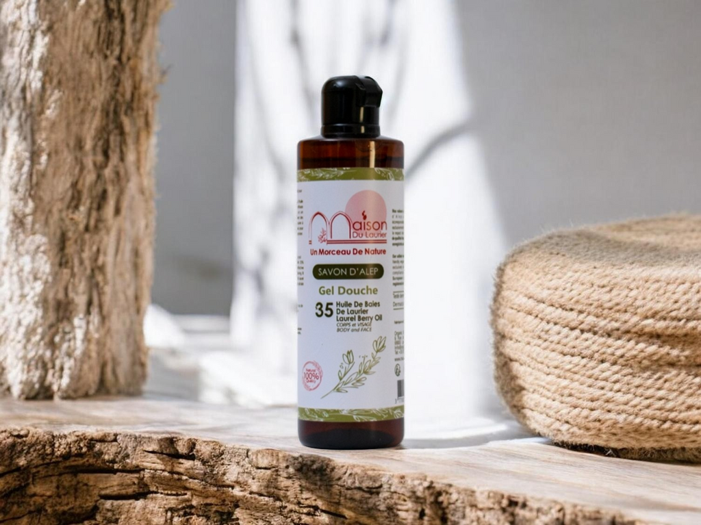 Gel de ducha de Alepo 35% de Laurel - 250ml