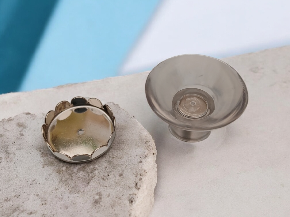 Jabonera magnética con ventosa