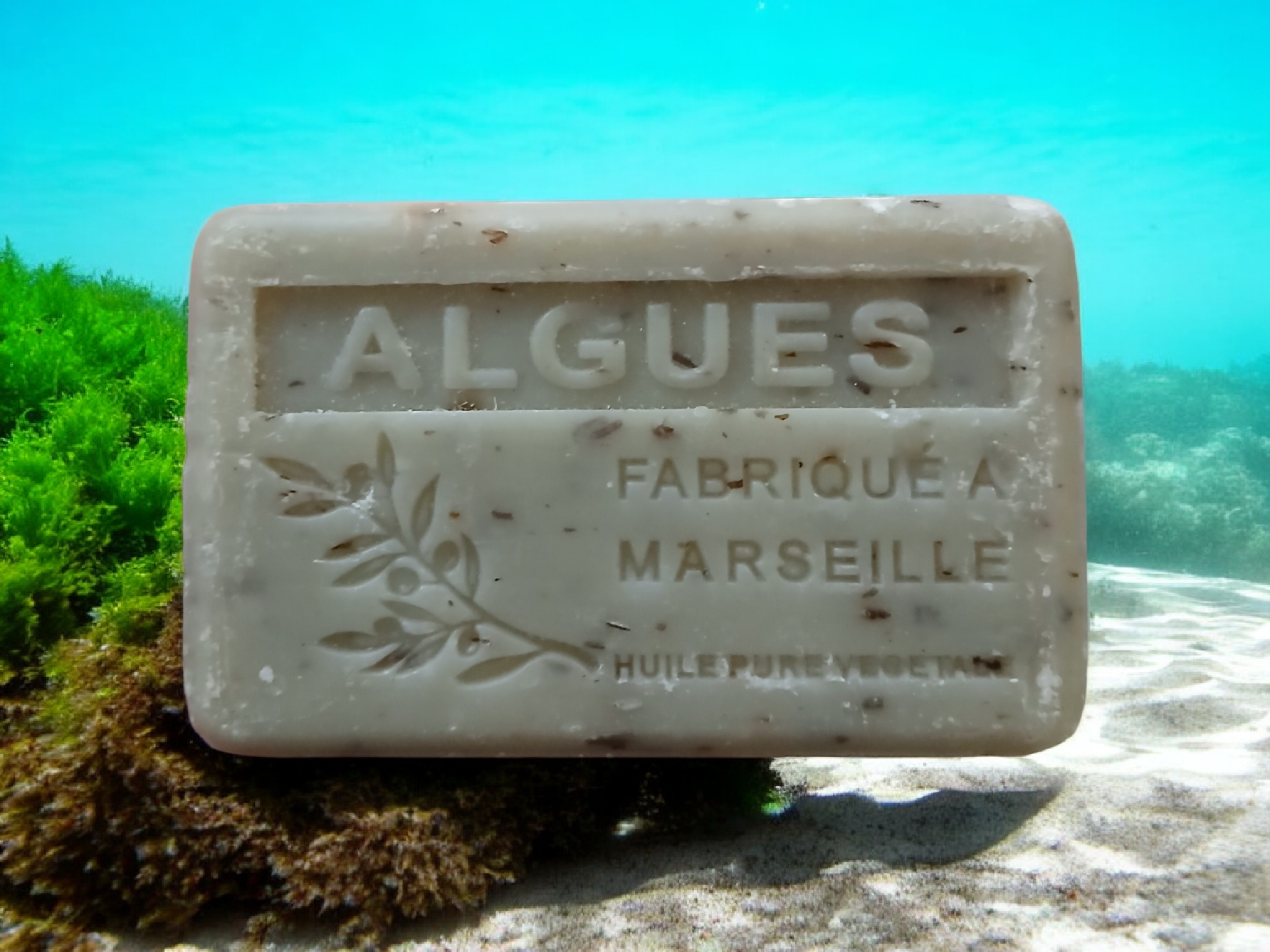 Jabón de Marsella - Algas exfoliante